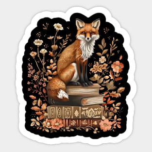 Fox Stealthy Spectacles Sticker